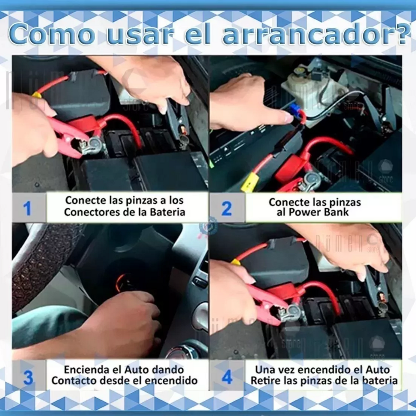 Kit Arrancador más Inflador De Neumático